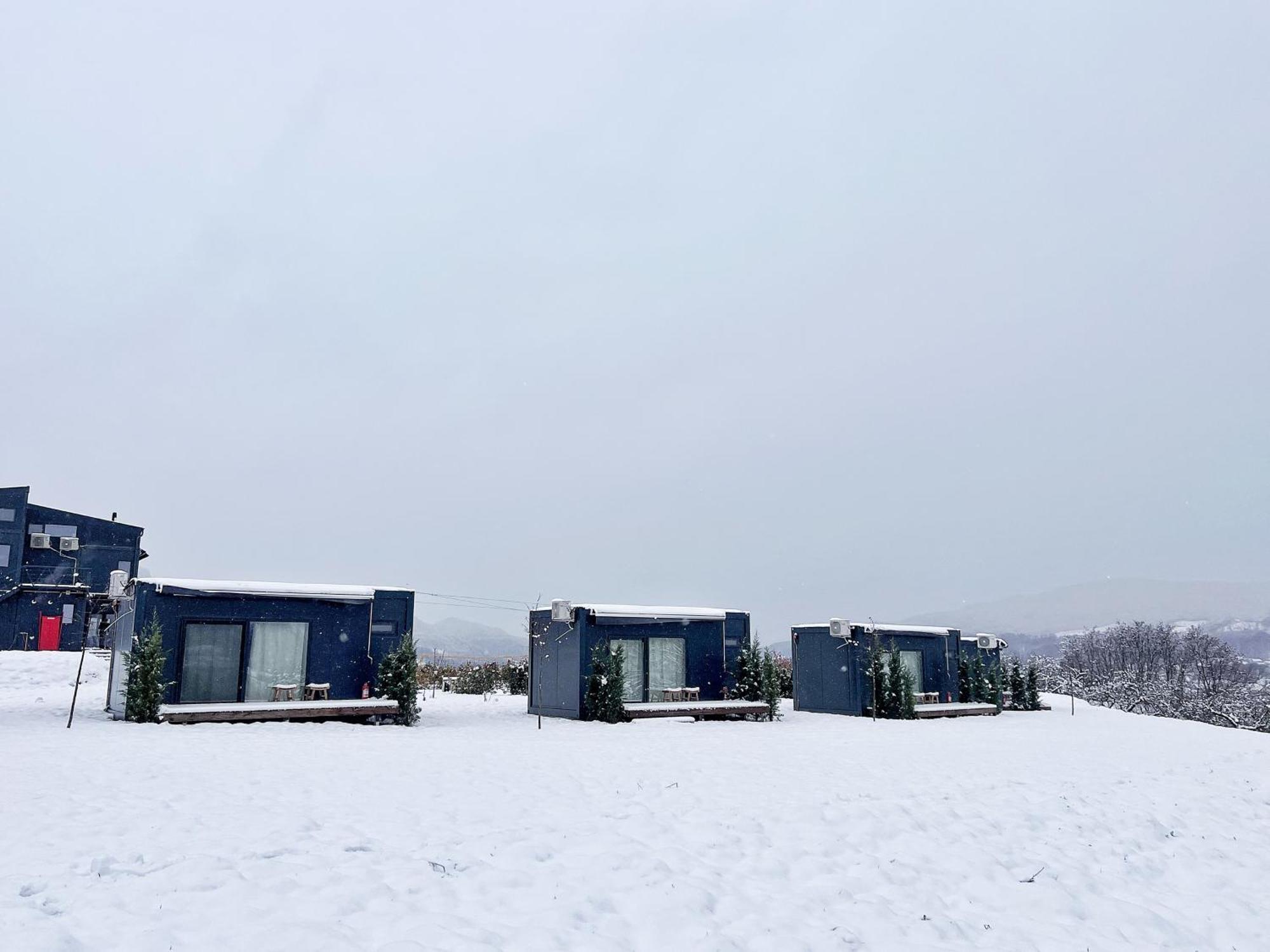 Flandra Glamping Otel Corbeni Dış mekan fotoğraf