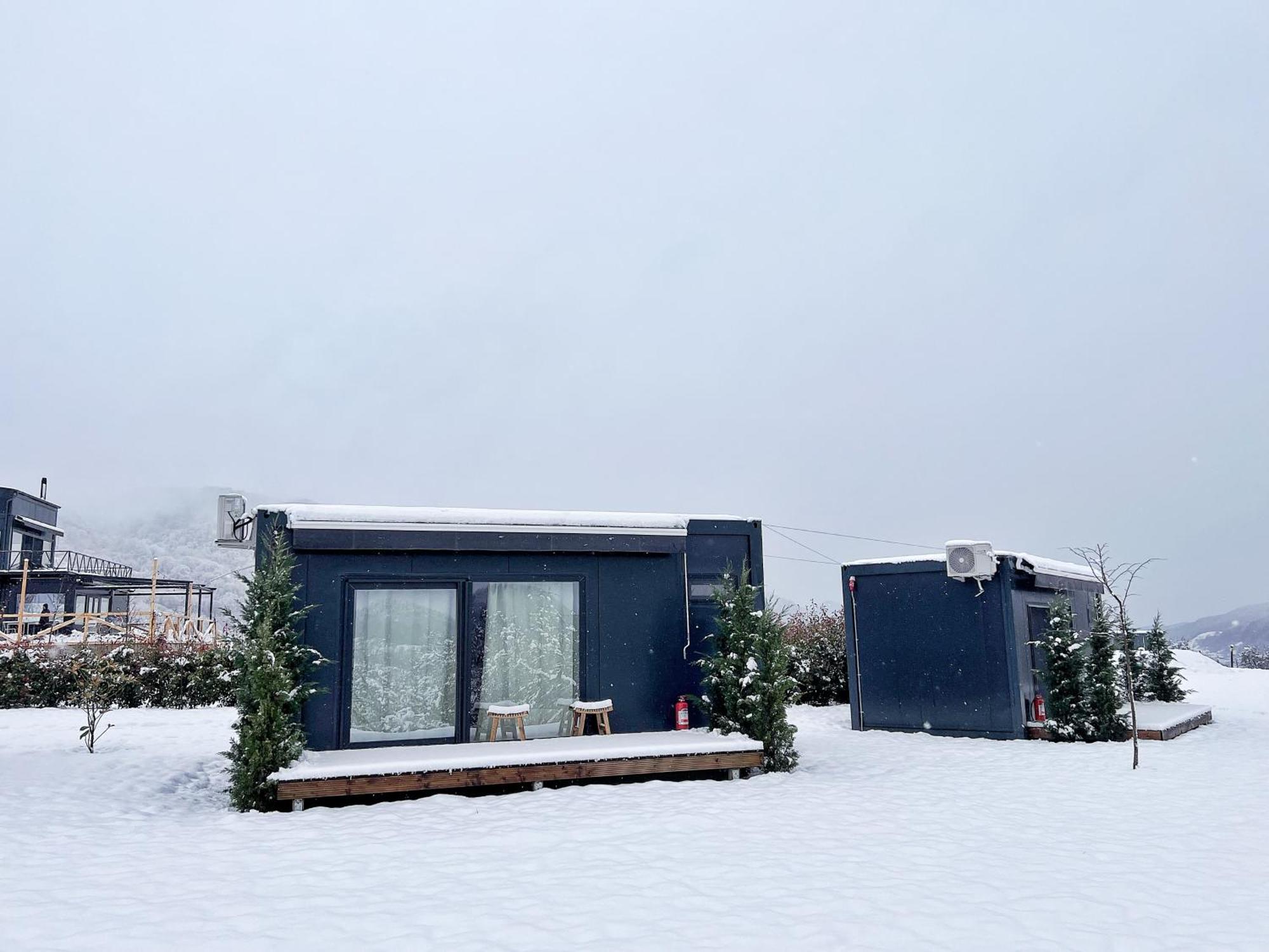 Flandra Glamping Otel Corbeni Dış mekan fotoğraf