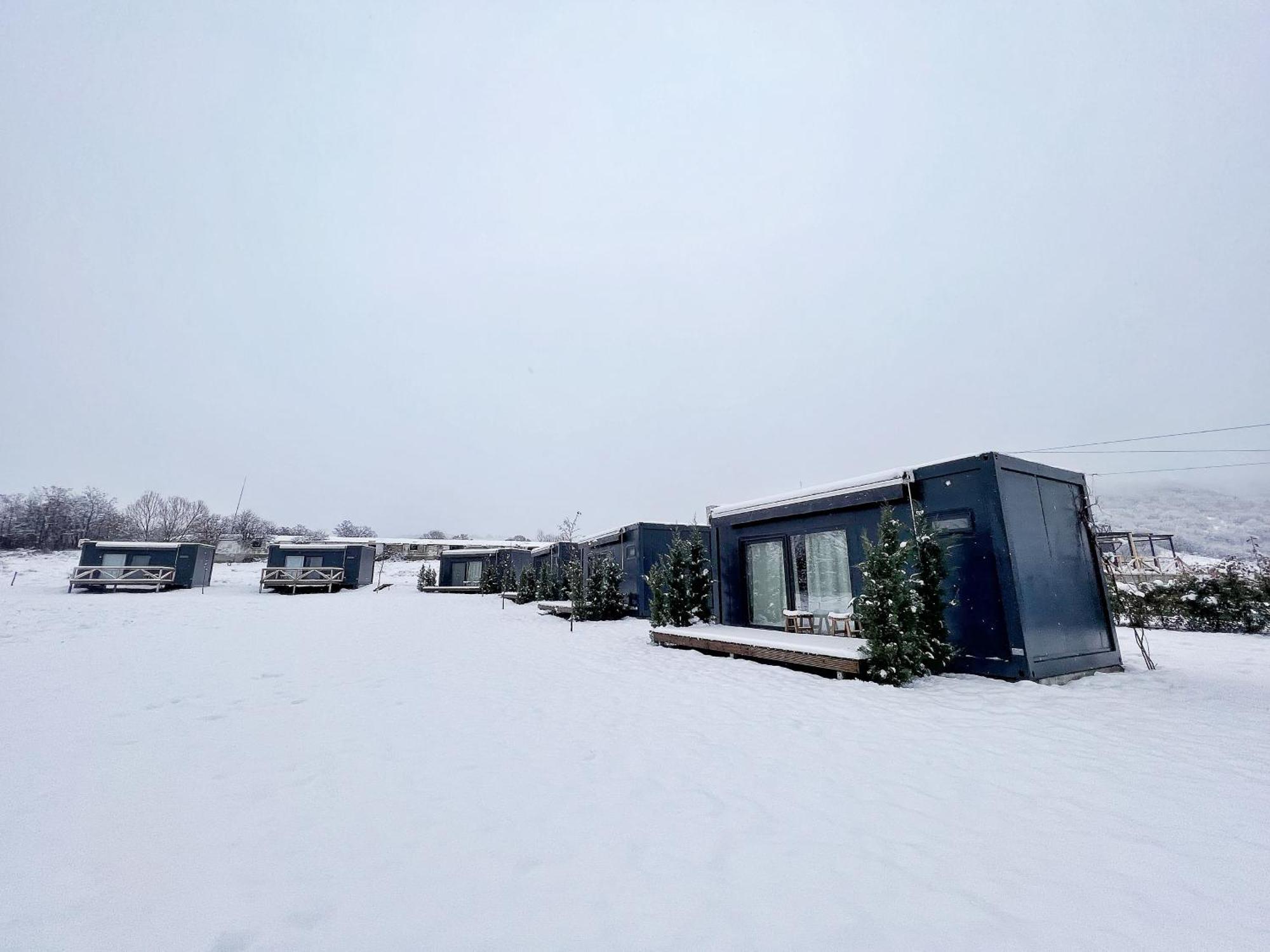 Flandra Glamping Otel Corbeni Dış mekan fotoğraf