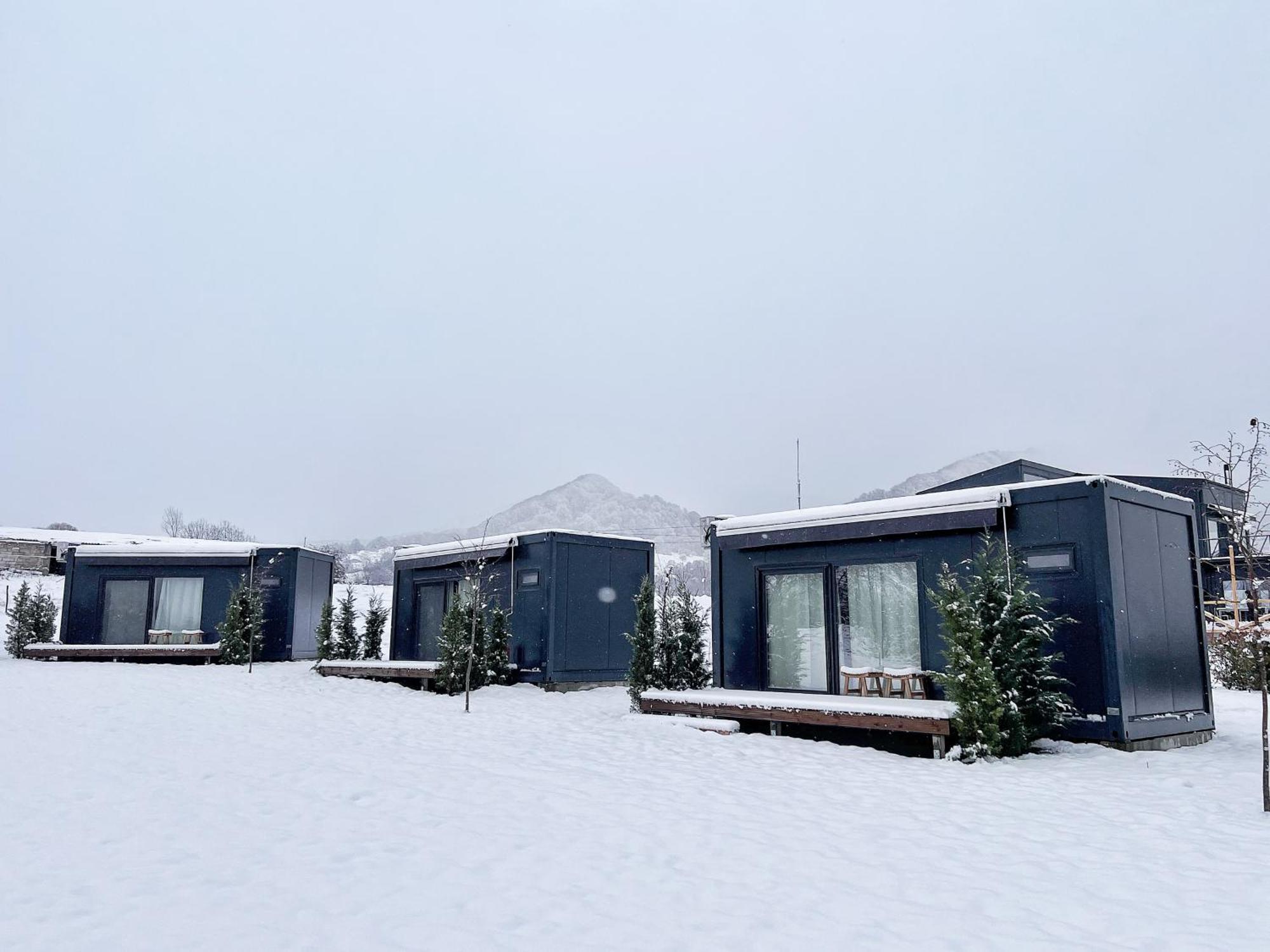 Flandra Glamping Otel Corbeni Dış mekan fotoğraf