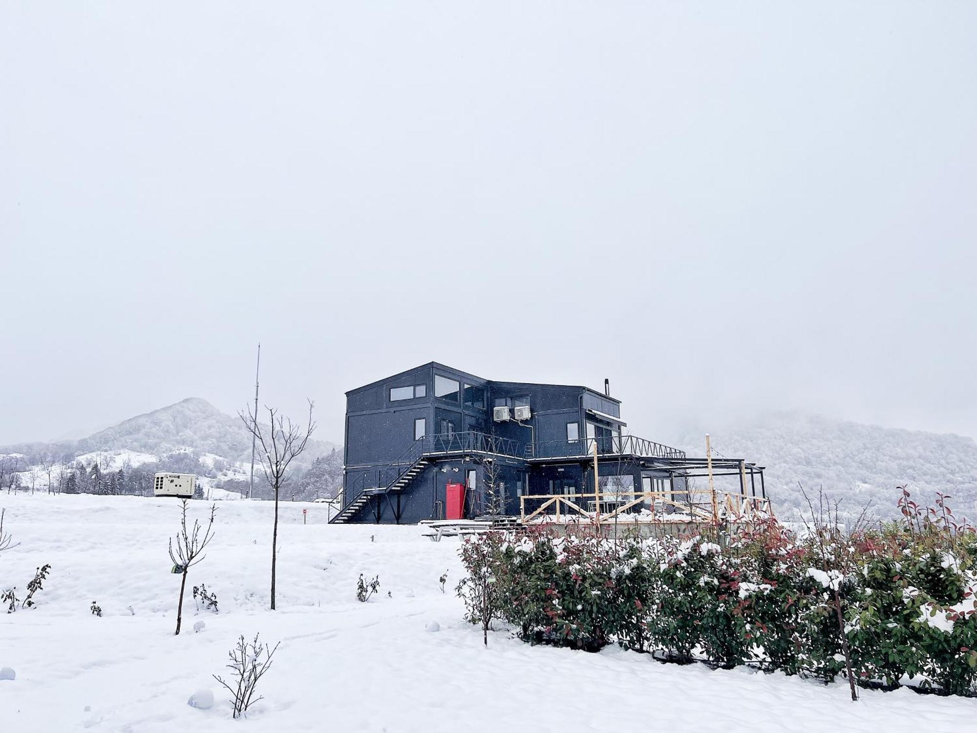 Flandra Glamping Otel Corbeni Dış mekan fotoğraf