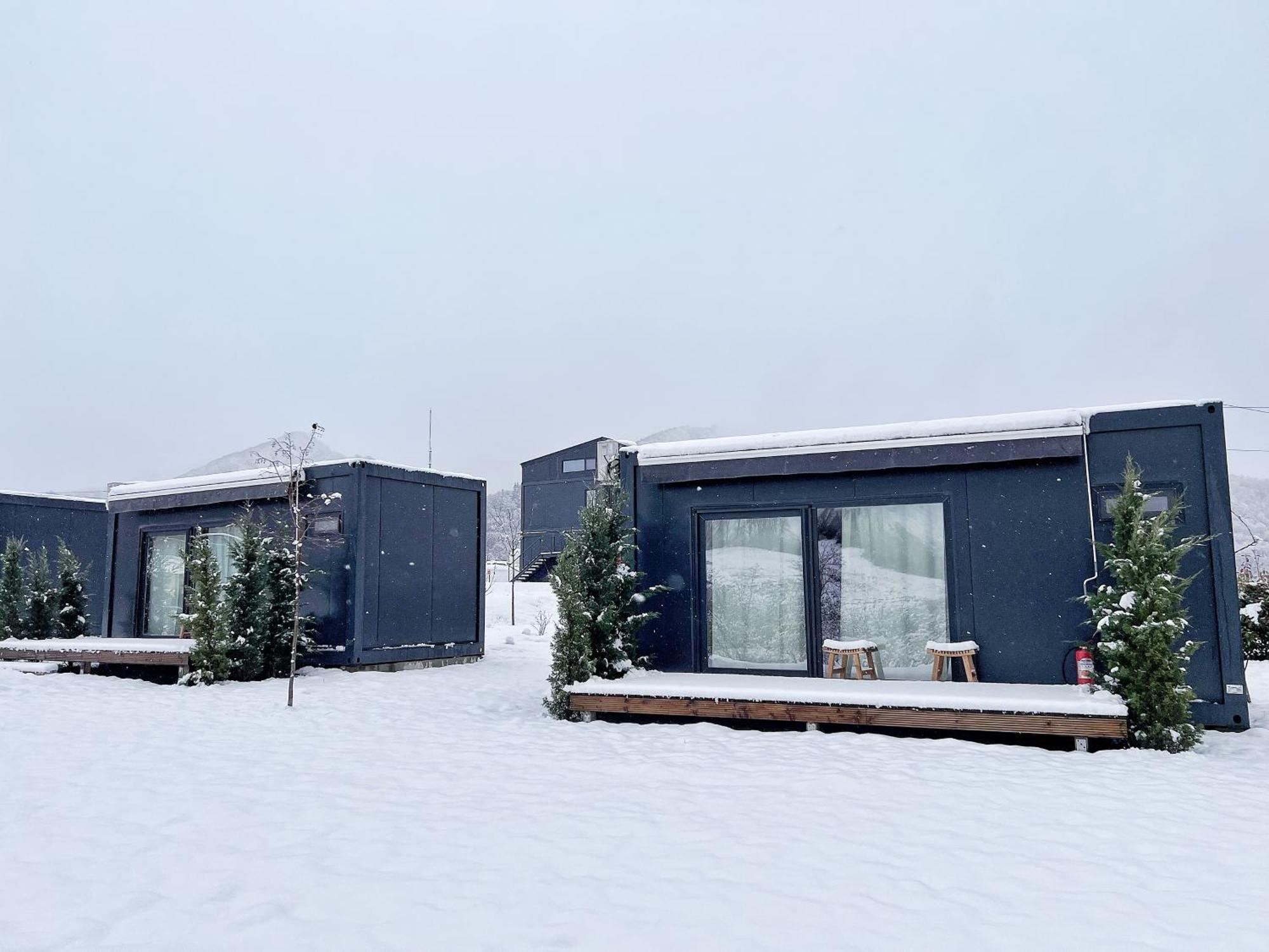 Flandra Glamping Otel Corbeni Dış mekan fotoğraf