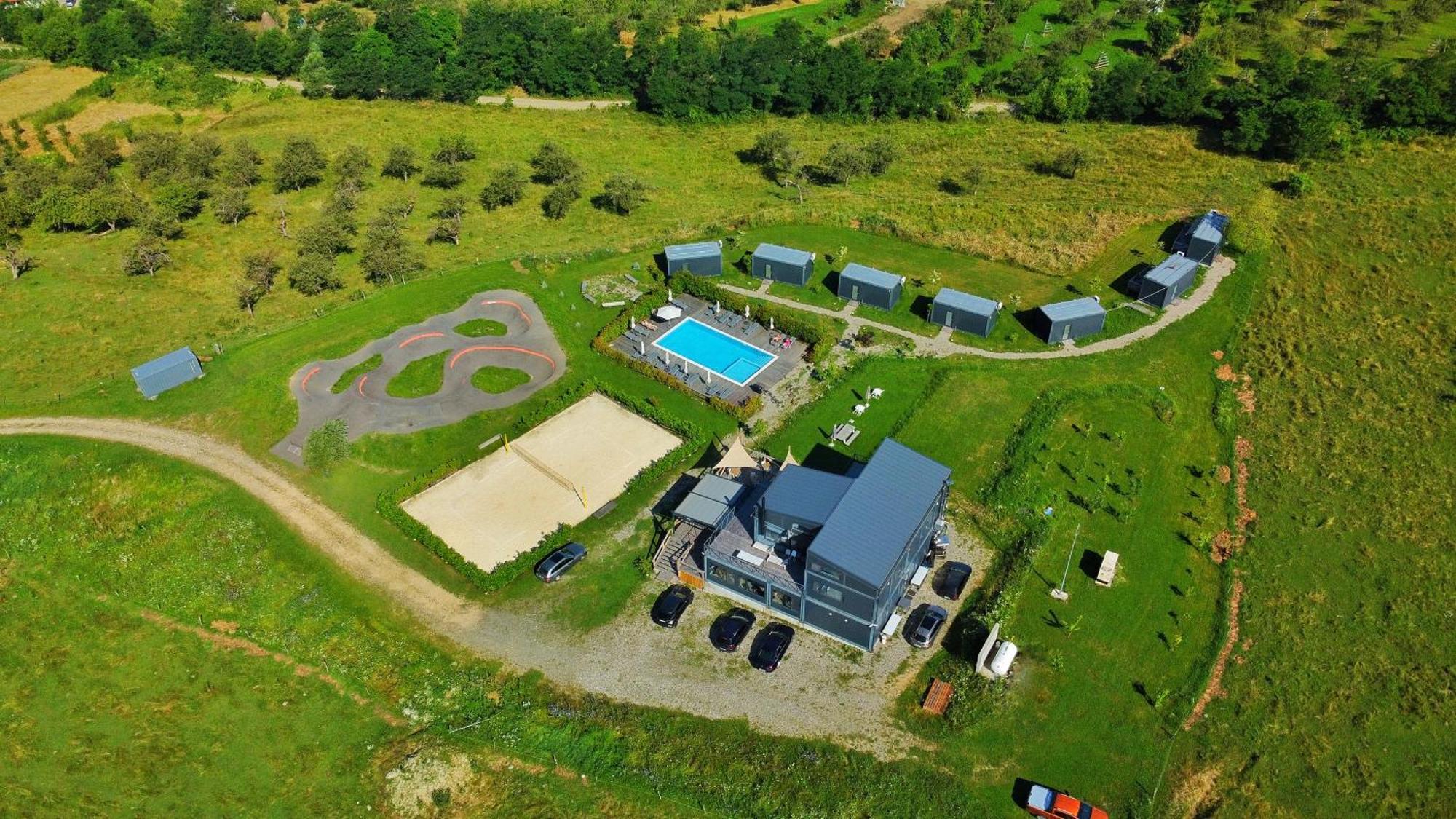 Flandra Glamping Otel Corbeni Dış mekan fotoğraf