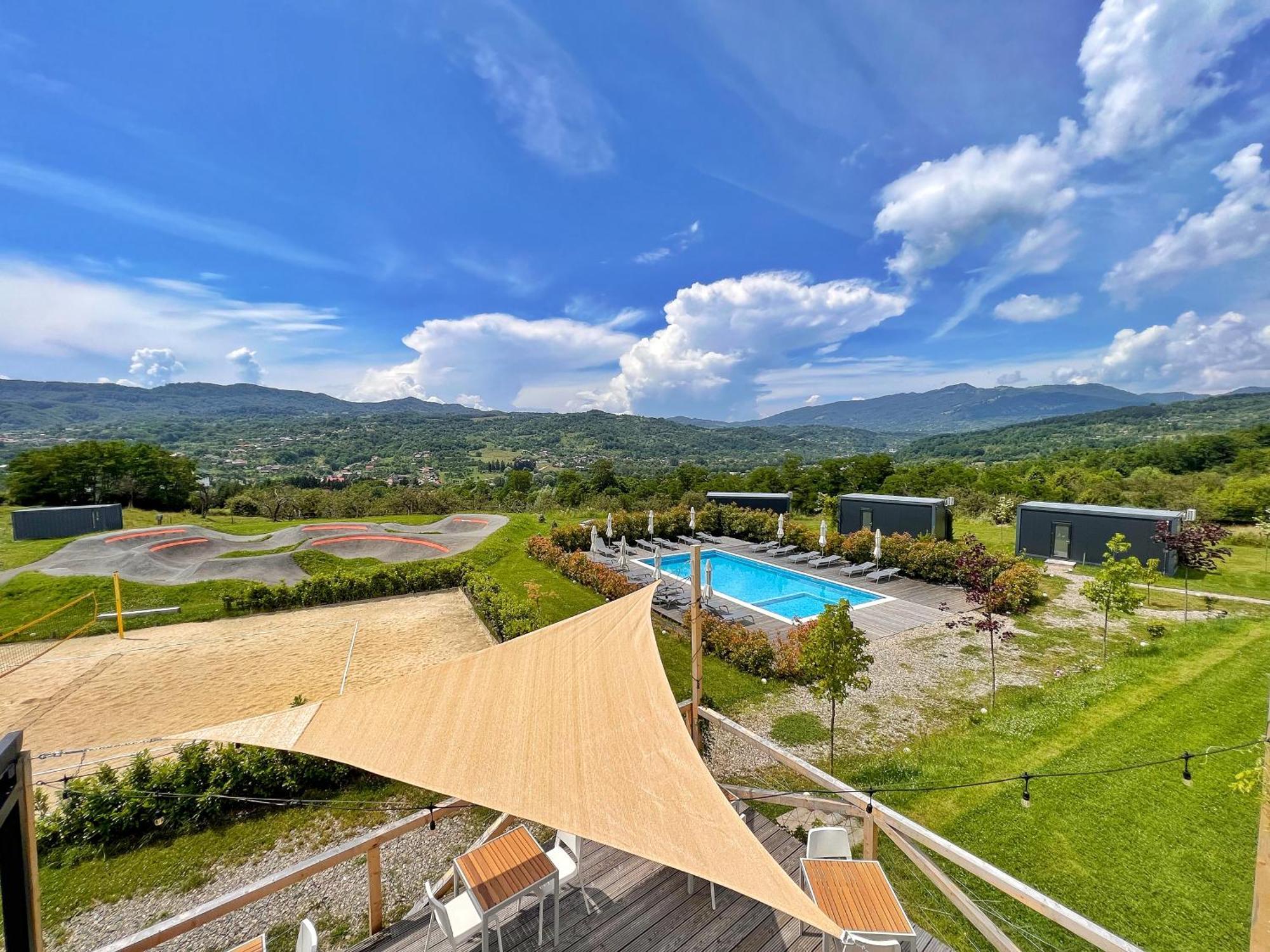 Flandra Glamping Otel Corbeni Dış mekan fotoğraf